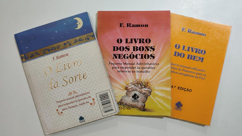 O Livro Da Sorte - F. Ramon + Dois Livros
