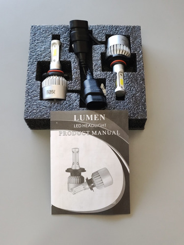 Kit De Luz Led 9005 3 Caras Para Faros Conector 9005