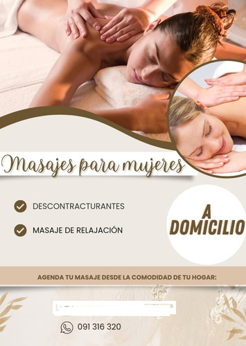 Masaje Descontracturantes Para Mujeres 