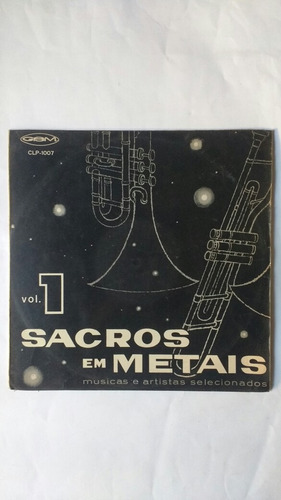 Lp Sacros Em Metais Vol 1 Disco De Vinil Cristão