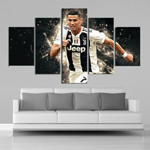 Quadro Decorativo Cristiano Ronaldo Jogador Futebol