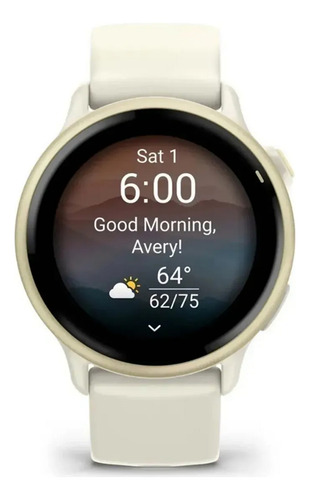 Smartwatch Garmin Vívoactive 6 Marfim E Dourado 010-0298501