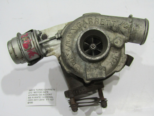 Turbo Garrett Dt2 Motor D4fb Hyundai I30 Accent Aventa (Usado)