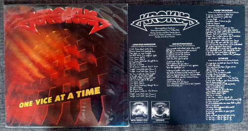 Krokus - One Vice 1982 Ac/dc Dio Heavy Hard Rock Metal G123 