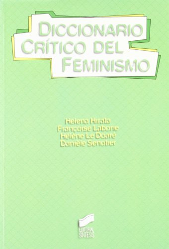 Libro Diccionario Critico Del Feminismo De Helena Hirata Lab