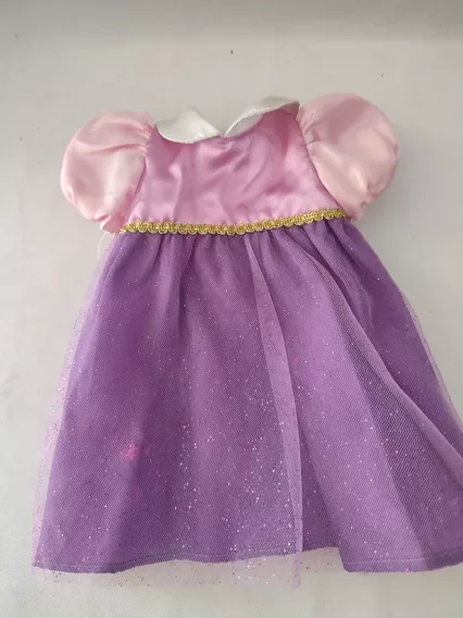 Rapunzel Enredados  Vestido Para Muñecas Disney