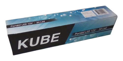 Imagen 2 de 2 de Lampara Led Portatil P/auto 34 Led C/gancho Y 5m De Cable