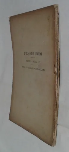 2 Revista Nacional Dicc. Argentinismos Benigno Martinez 1887 (Usado)