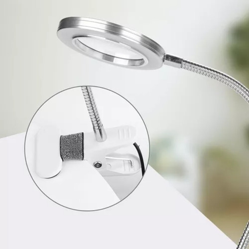 Mesa De Escritorio Con Aumento De 8 X, Belleza, Tatuaje, Sal