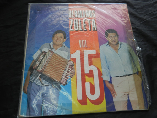 Vallenato Colombia Lp Hermanos Zuleta Lp Vol 15