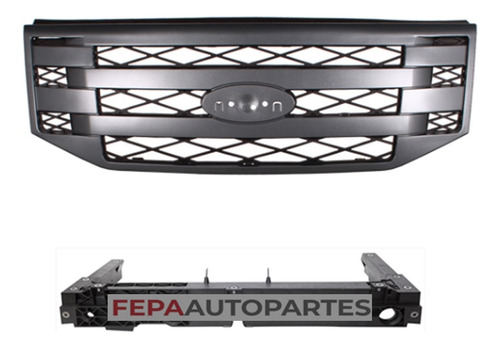 Parrilla Rejilla Frontal Ford Ranger 10 / 12 Gris Motor V6