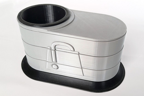 Organizador De Escritorio En 3d Para Clips + Lapiceros