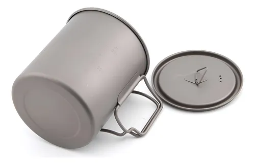 Olla De Titanio Toaks 750 Ml Ligera Y Resistente .