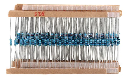 comprar Kit 1280pzas Resistencias Metálicas 1\u002F4w 64 Valores 1-10m