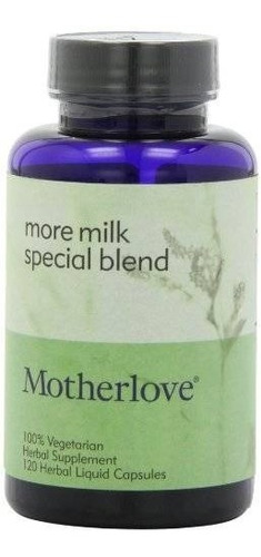 Motherlove Más Leche Mezcla Especial De 120 Cápsulas