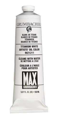 Grumbacher Max Water Miscible - Pintura Al Óleo (5.1 fl Oz),