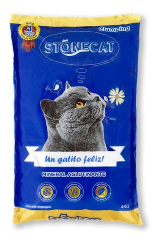Piedras Sanitarias Stonecat Aglomerante Bolson 20 Kg Kangoo