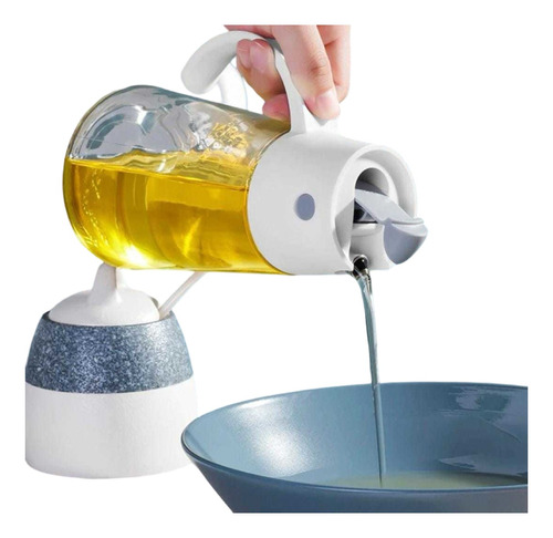 Dispenser De Vidrio Cocina Para Aceite Vinagre 500ml