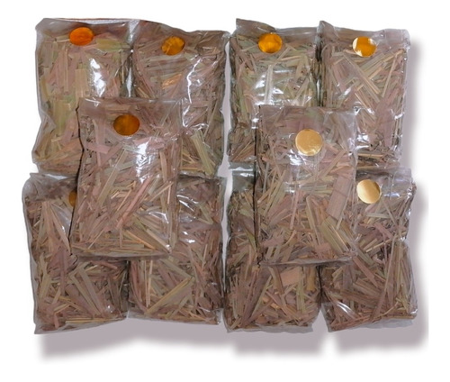 Zacate Limón Orgánico 10 Bolsas De 30gr C/u ( Lemon Grass) 