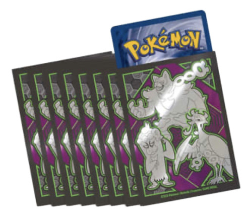 Sleeves Tarjetas Pokemon S&v Shrouded Fable 65pcs Fundas