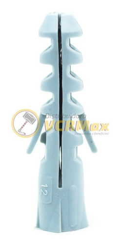 Imagen 2 de 10 de Tarugos De Nylon 12mm X Bolsa De 250 Unidades Sin Tope