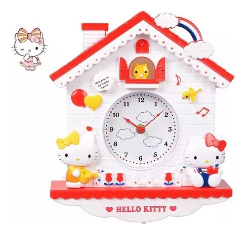 Reloj Decorativo Sanrio Hello Kitty My Melody