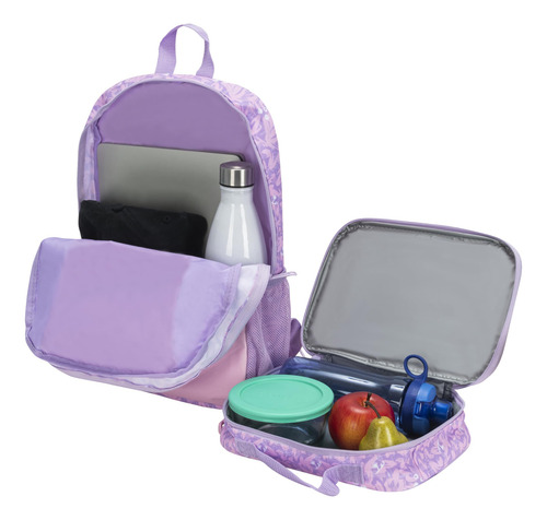 Kit Combinado De Mochila Y Almuerzo Puma Evercat Para Niños