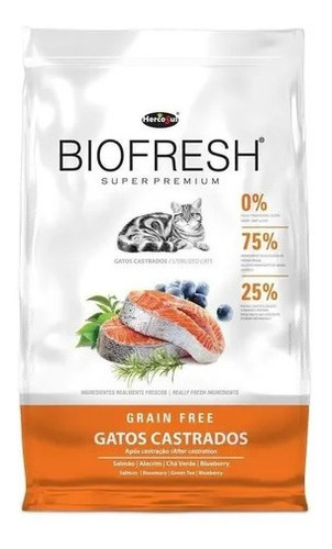 Biofresh Super Premium Gf Gato Gatos Castrados 1,5 Kg