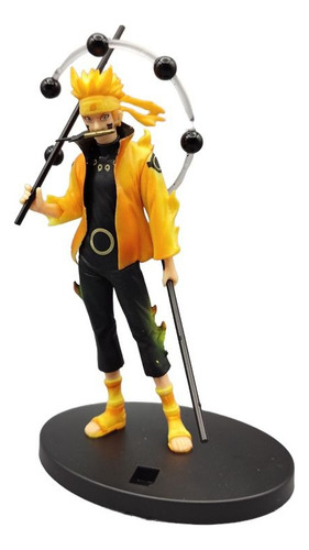 Estátua Naruto Transformação Modo Chakra Da Kurama 18 cm