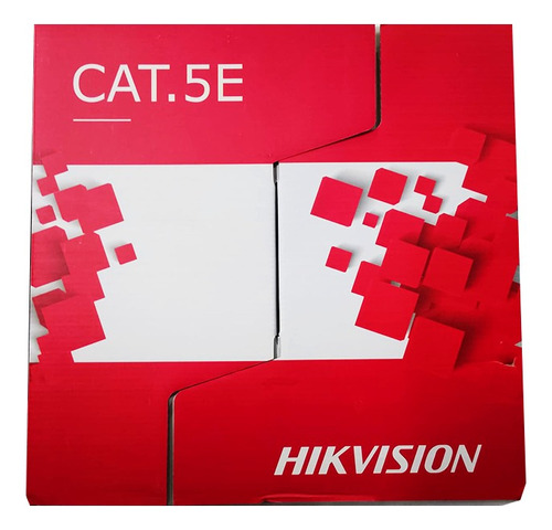 Cable Utp Cat5 Exterior 100% Cobre Bobina Hikvision