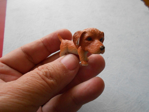 Perrito Miniatura De Plastico  - Kinder ????? - De Coleccion