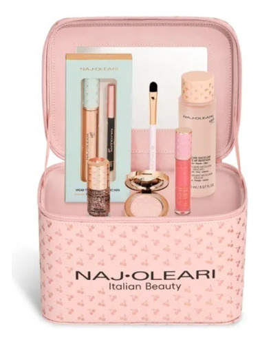 Maletin + Maquillaje  Naj Oleari Cherry Vip Beauty Box Small