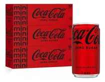 Comprar Pack 30 Mini Refrescos Coca Cola Zero 222ml Importado
