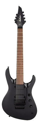 Guitarra elétrica Jackson Pro Series Signature Chris Broderick 7 soloist de mogno 2013 gloss black com diapasão de laurel