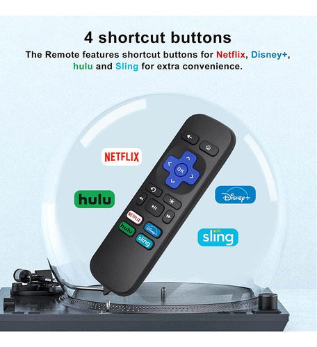 Imagen 5 de 7 de Control Roku Remoto Sistemas Express Premiere Lt Le Se Ultra
