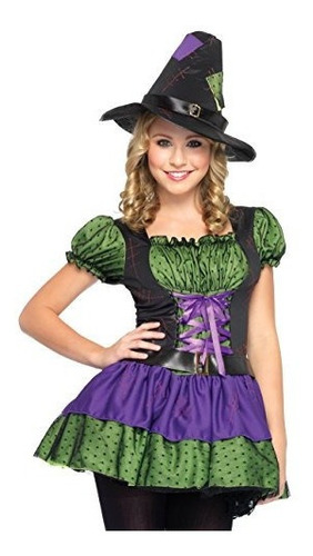 Leg Avenue Juniors 2 Piezas Hocus Pocus Vestido Campesino Y 