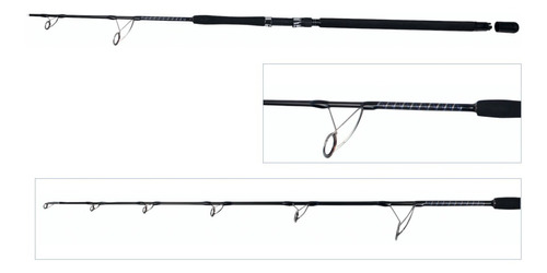 Caña Pesca Kalsvik Jigger Ii (80 - 130 Lb) 5 - 9 Oz Jigging