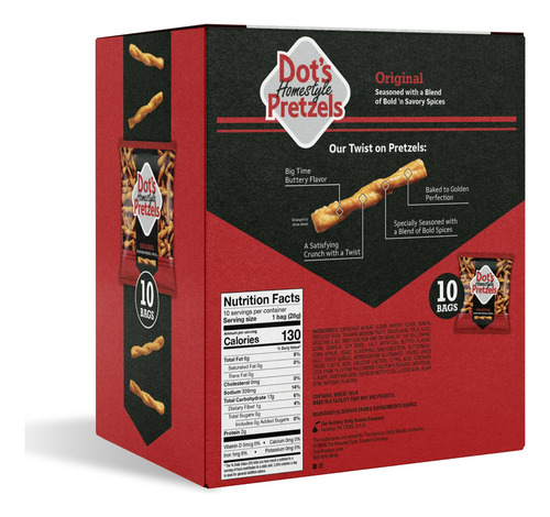 Dot's Pretzels Original - Pretzels Twists De Pretzel Sazonad