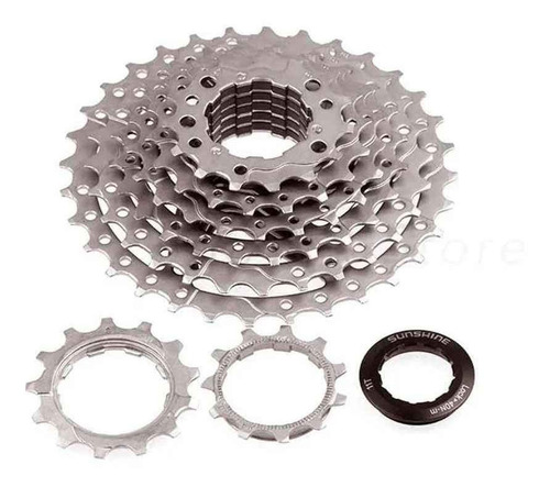 Imagen 2 de 5 de Piñon Ruta Mtb Sunshine Hr8 8 Vel. 11-34 Comp. Shimano Sram