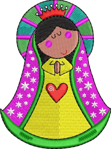  Virgen De Guadalupe Bordada