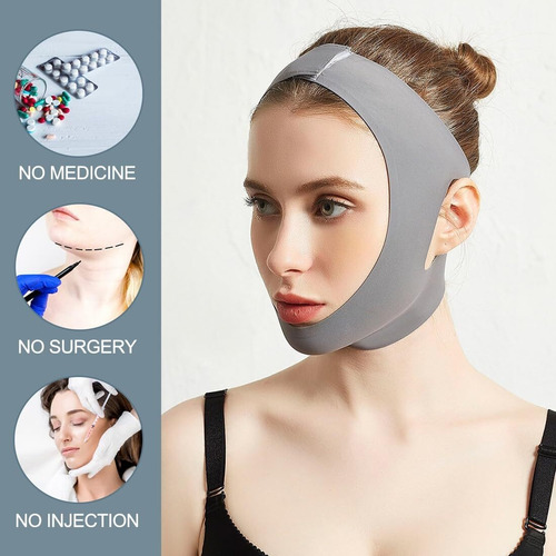 , Lifting Mask Doble Reductor De Barbilla Cinturón