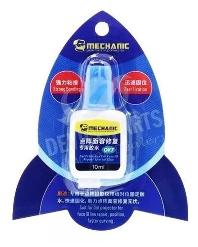 Pegamento Mechanic Ok7 10ml Para Face Id iPhone