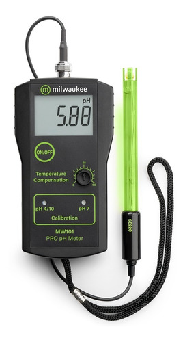 Mw101 Phmetro Portátil Con Electrodo Marca Milwaukee