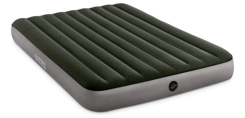 Colchón Inflable 2 Personas Queen 152cmx203cm Color Verde