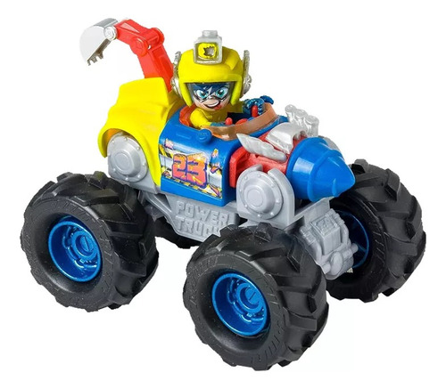 T-racers Power Trucks Vehiculo Turbo Digger Con Piloto Lelab
