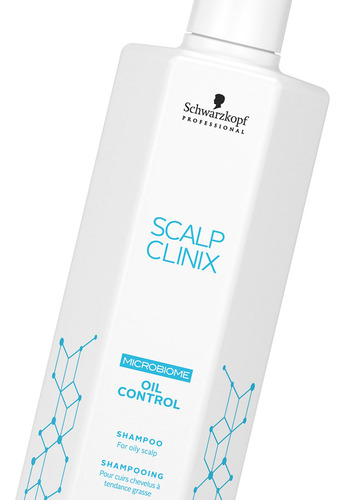 Schwarzkopf Scalp Clinix Oil Control Shampoo Pelo Graso 3c