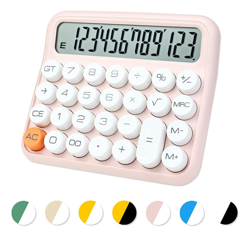 Calculadora Básica Vewingl Xt200 Plástico Abs, Pink
