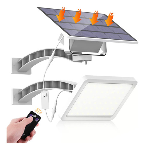 Lámpara Solar Externa Jardin Sensor Lampara Solar Exterior