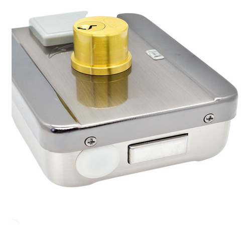 Imagen 2 de 9 de Cerradura Motorizada Doble Tambor 12v Control Acceso M208s