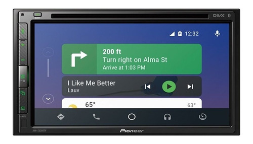 Imagem 2 de 3 de Dvd Player 2 Din Bluetooth E Tv Digital Pioneer Avh Z5280tv